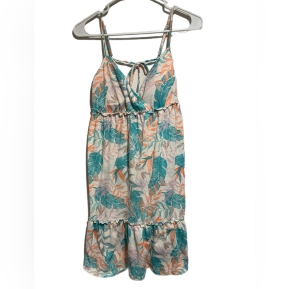 Tropical Print  Dress